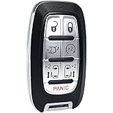 Int-key Smart Key Fob Replacement Fit for Chrysler Pacifica 2017-2024 Chrysler Voyager 2020-2024 Car Keyless Entry Remote FCC ID:M3N-97395900 Frequency:433Mhz