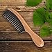 Wooden Hair Combs [Gift Box] – pureGLO Anti-Static Detangling Comb Set for Men Women Kids - Fine and Wide Tooth Combs for Straight Curly Wavy Dry Wet Thick or Fine Hair