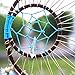 SOLEDI Dream Catcher Blue 45cm^14.5cm Handmade Traditional Circular Net Home Decor Wall Car Hanging Ornament Gift