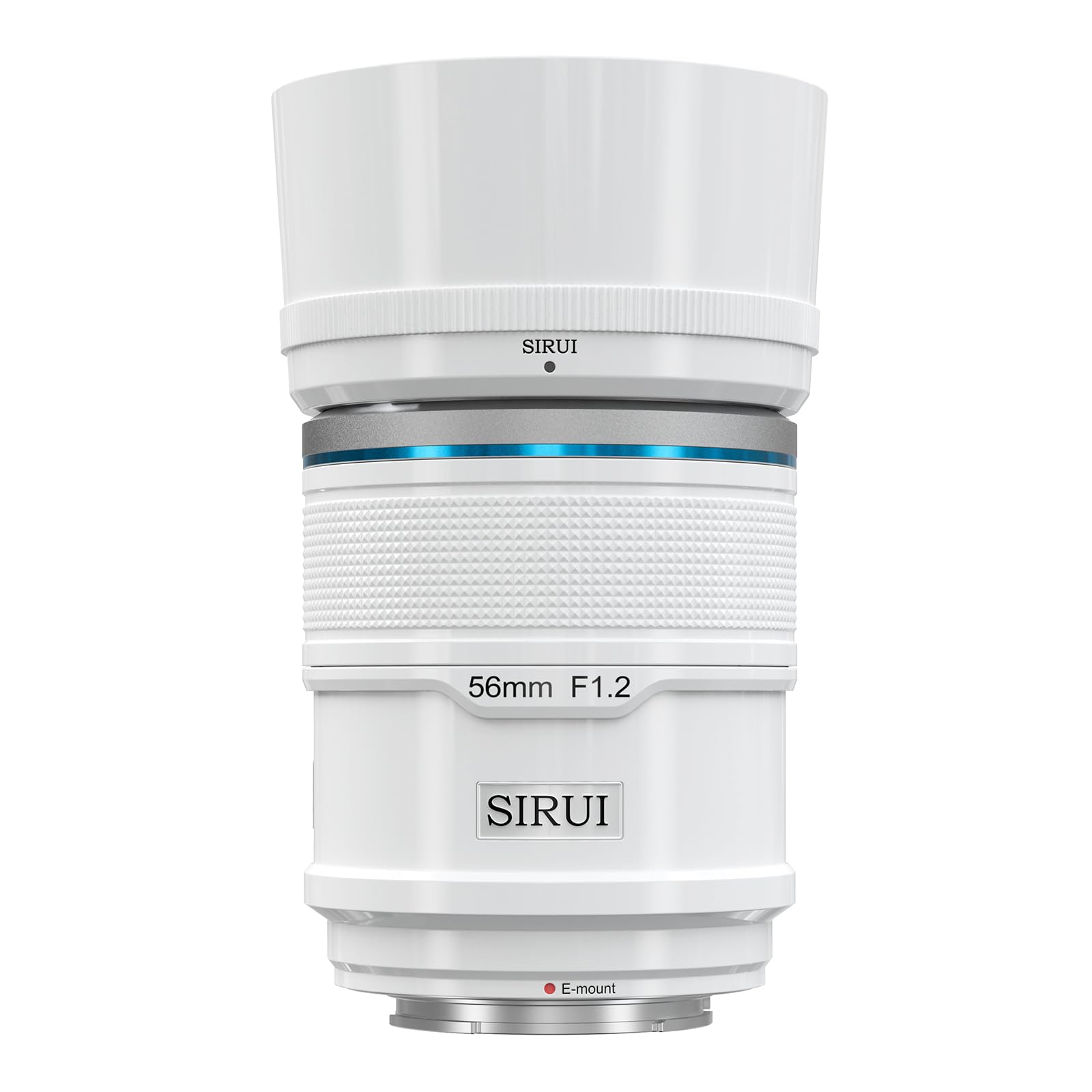 SIRUI Sniper 56mm Autofocus lens, F1.2 Wide Angle APS-C Camera Lens, E Mount Lens for A6400, A6700, ZV-E10, FX3/30 (56mm, E mount, White)