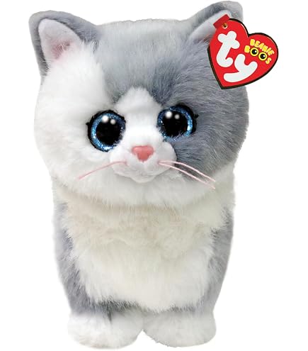 Amazon.com: Ty Beanie Bellies – Jenny The Multicoloured Kitten