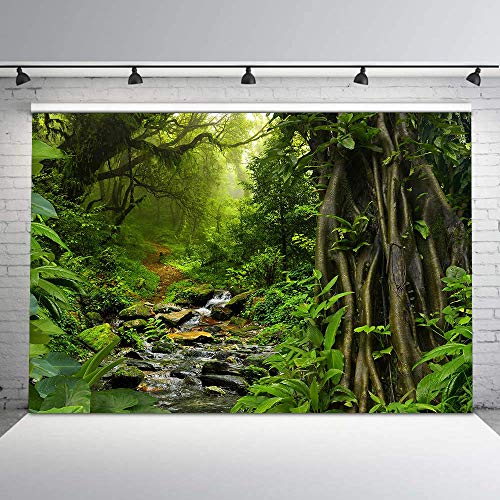 Vvm 7x5ft Forest Backdrop Rainforest Photography Background
