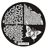 Willtoo 2016 Hot Sell Pattern Nail Art Image Stamp Stamping Plates Manicure Template 004