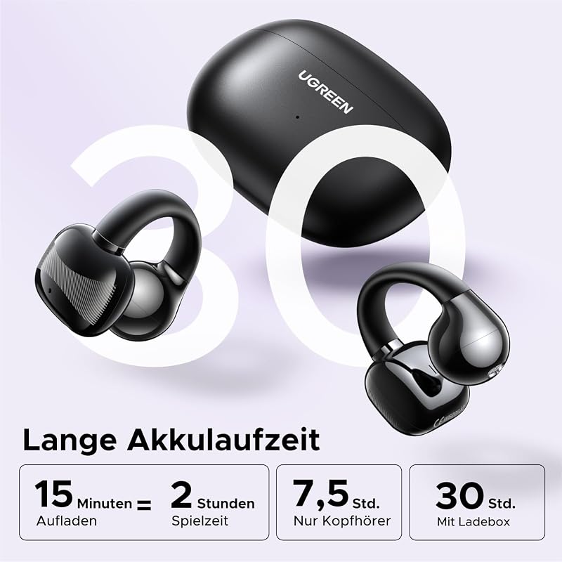 HiTune S3 Open Ear Kopfhörer, Bluetooth Kopfhörer nur 5,2g