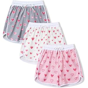 LOVYKIDIDO 3 Pack Girls Shorts Clothes Size 9-16 Years Athletic Shorts Teen Girls Trendy Casual Summer Outfits