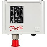 060-110166 | DANFOSS Pressure Switch, KP1, -0.20 to 7.50 BAR Range, Differential, Connection 1/4 INCH Flare