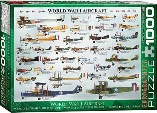 EuroGraphics World War I Aircraft 1000 Piece Puzzle