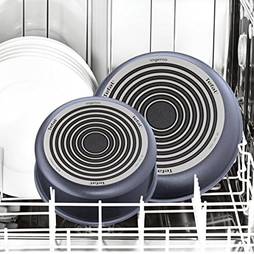 Tefal INGENIO ELEGANCE Set de 3 Casseroles 16/18/20 cm (1,5/2,1/3 L) + 1 Poignée Amovible Gris Pailleté L2319302 - Cuisine A Vivre Tefal INGENIO ELEGANCE Set de 3 Casseroles 16/18/20 cm (1,5/2,1/3 L) + 1 Poignée Amovible Gris Pailleté L2319302