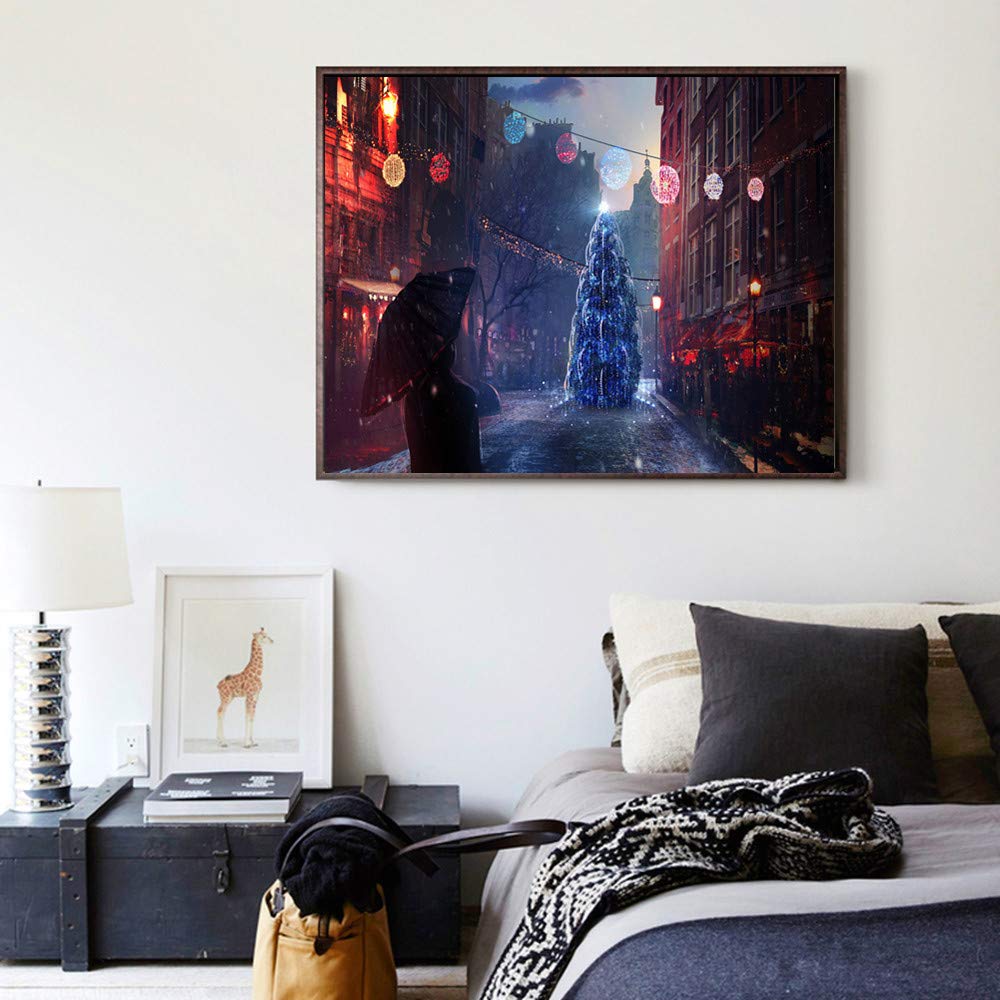 Rameng- Diamond Painting Noel 5d Pintura de Diamante decoración de ...