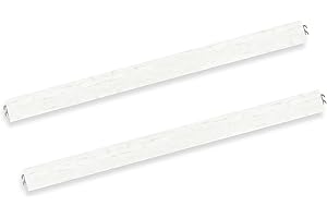 Evolur Convertible Crib Wooden Full Size Bed Rail, Weather White