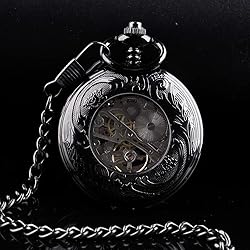 Skeleton Goat Manual Winding Men's Mechanical