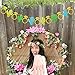 SFVAN Fiesta Bachelorette Banner Cactus Wedding Garland Glitter Bridal Shower Engagement Bachelorette Party Favor Decorations （NO-DIY）
