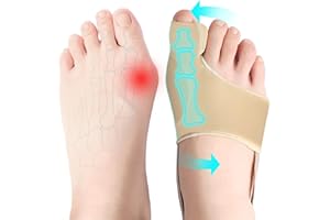 GZSDFOV 2 Pcs Bunion Corrector for Women & Men, Non-Slip Big Toe Straightener, Big Toe Alignment Relief, Bunion pain relief, Comfortable & Breathable Day Night Support
