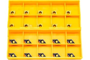 XUHAI Carbide Inserts for Lathe Cutting Tools - CCMT21.51, DCMT21.51-20 Pieces