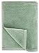 Amazon Basics Quick-Dry Towels - 100% Cotton, 3-Piece Set, Seafoam Green