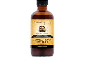 Sunny Isle Jamaican Black Castor Oil 4oz | 100% Natural for Hair, Scalp and Skin Care