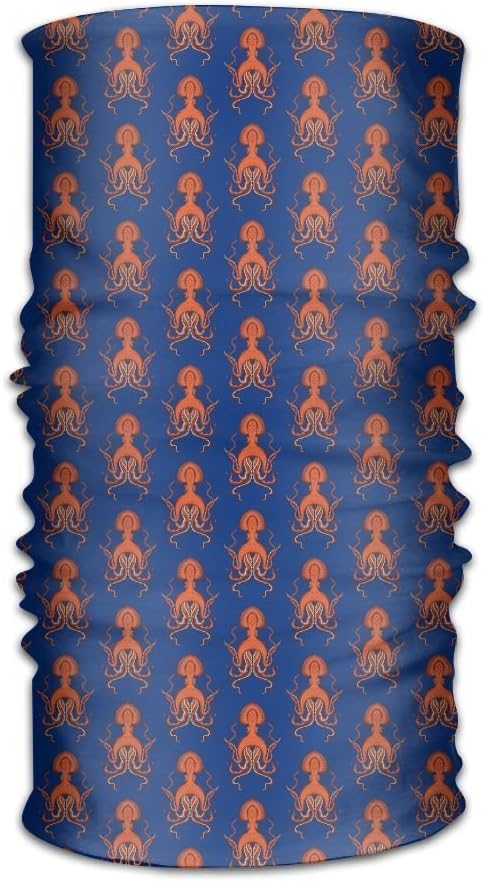 Headband Bandanas Squid Versatile Casual Headwear Neck Gaiter Balaclava Helmet Liner Riding Face Mask For Kids Women Men Outdoors UV Protection