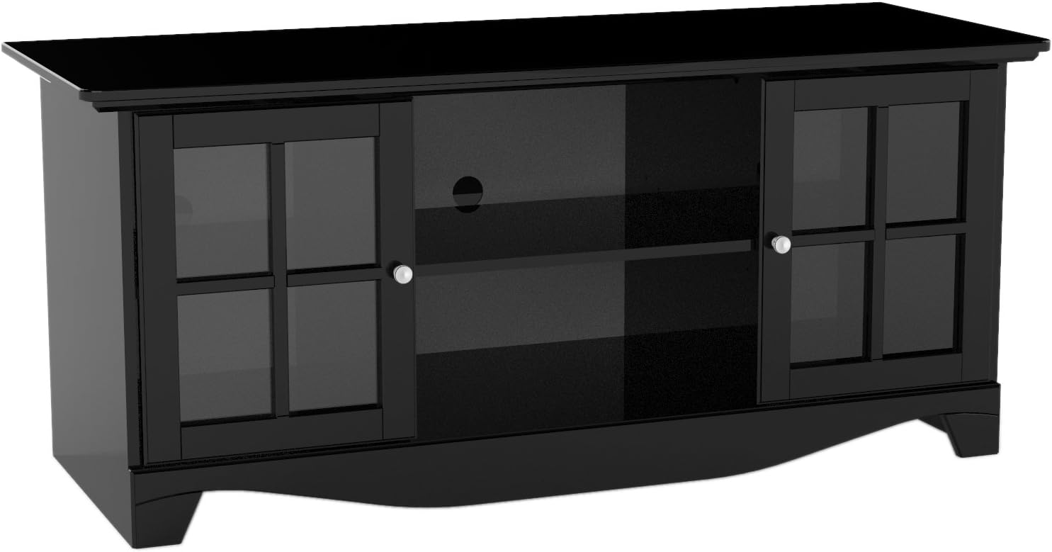 Best Multi Media Glass Door Storage Tower