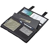 Sporty's Pilot Logbook and Case Bundle | Rugged Pilot Logbook, Durable Folding Case, Integrated Storage