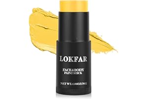 DATANSUN Yellow Face Paint, Cream-based Body Paint Stick【Larger Capacity】【High Pigment】【Long Lasting】Professional Paint Makeup Product For Halloween/Masquerade/Cosplay/Movie Makeup, 1.06 Oz/30g