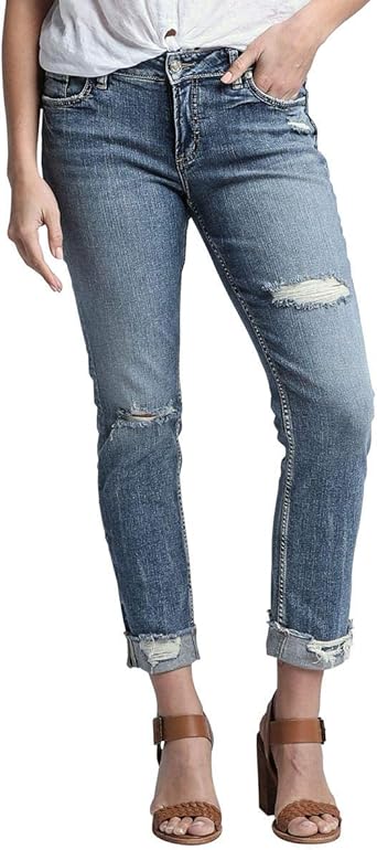 silver jeans elyse mid skinny