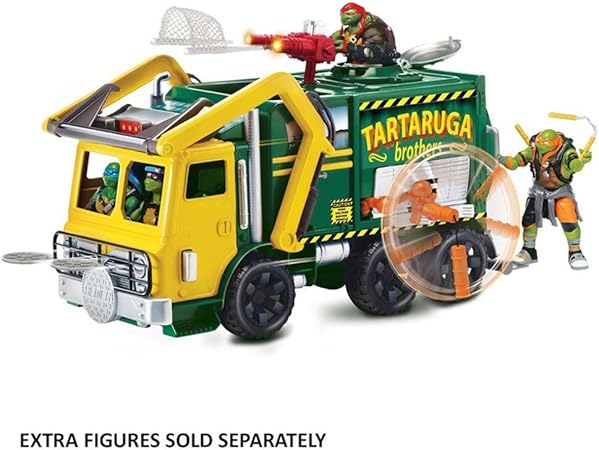 ninja turtle garbage truck toy