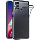 MaiJin Case for Samsung Galaxy M51 (6.7 inch) Soft TPU Rubber Gel Bumper Transparent Back Cover
