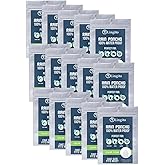 Lingito Clear Emergency Rain Ponchos Adults, Thicker, 100% Waterproof Emergency Camping Rain Poncho, Amusement Parks, Hikes