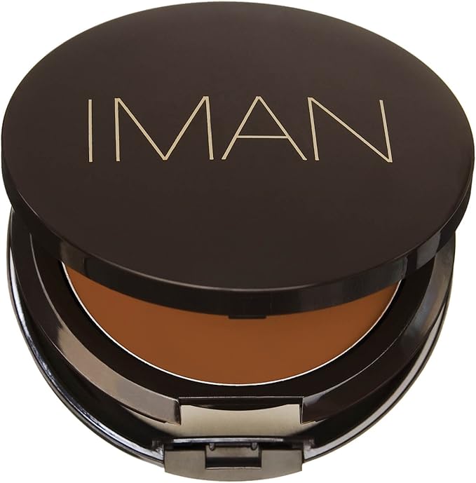 IMAN Cosmetics Second to None Cream to Powder Foundation, Earth 3, 0.35