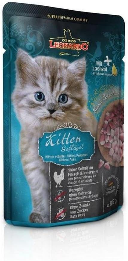 leonardo kitten food