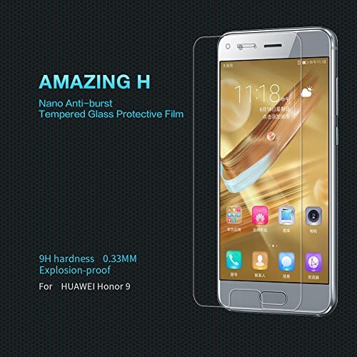 Huawei Honor 9 Glass Film, LWGON Nillkin 0.2 Mm Screen Protector for Huawei Honor 9 (H Glass honor9)