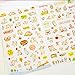 6 Sheets Craft Sticker, Marrywindix Tech Decorative Scrapbooking Diary Album Sticker Adhesive #3