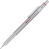 rOtring 600 Mechanical Pencil, 0.5 mm, Silver Barrel (1904445)
