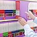 Smead Colored End Tab File Folder, Shelf-Master Reinforced Straight-Cut Tab, Letter Size, Lavender, 100 per Box (25410)