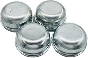 xyocx Replacement 2-3/8" Dust Cap Grease Cover for Dexter Alko Trailer Camper RV Axle Hub and Trucks Pickups Fishing Boats (Qty 4)