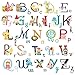 Big Graphic Alphabet Letters Kids Room/Nursery Wall Decal Stickers