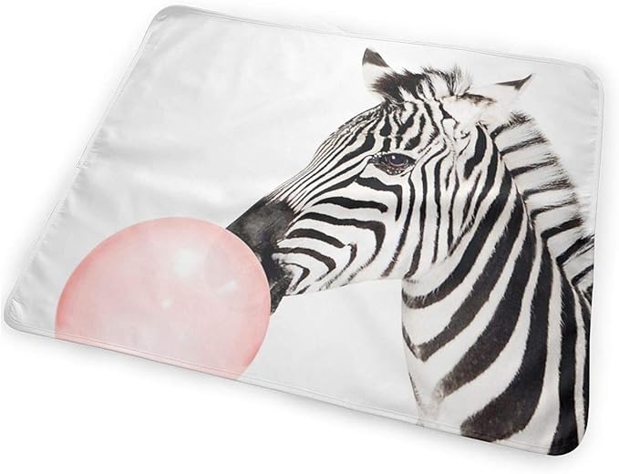 zebra changing mat