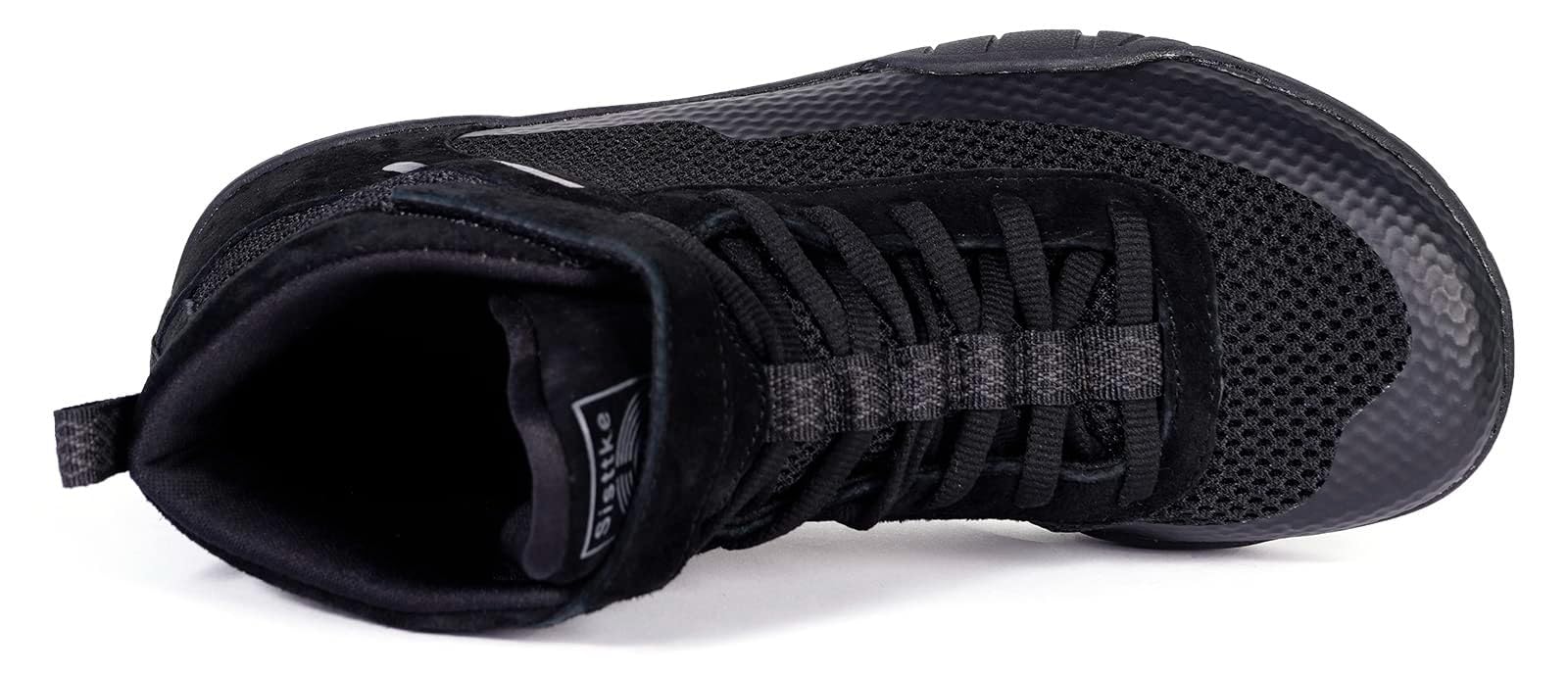 Wrestling Shoes Mens Boxing Shoe Fitness Weightlifting Powerlifting Zero Drop Sole