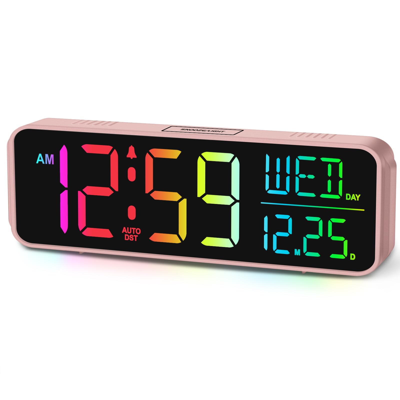 Mua Peakeep Kids Digital Alarm Clock for Bedrooms, Date Day of Week ...
