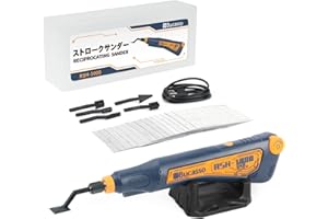 Reciprocating Sander, Variable Speed and USB Charging with LED Light, Pen Sander with 6pcs Sanding Head, Fit for Sanding, Pol