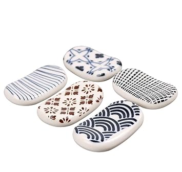 Amazon 箸置き 5個セット 和食器 和風 陶器 テーブルインテリア