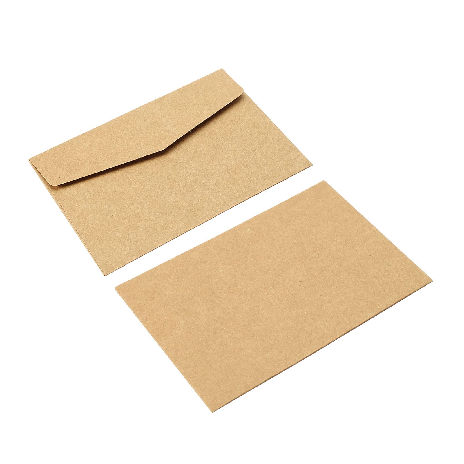YOKIVE 25 Pack Gift Card Envelopes, Business Greeting Cards Invitations Envelope, Great for Wedding Party(Brown)