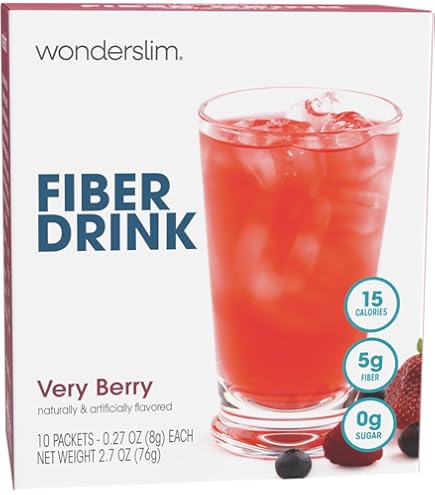 Amazon.com : MELALEUCA FiberWise Drink-Berry Sugar-free : Grocery