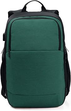 Windtook Mochila Hombre Trabajo Con Puerto Carga Usb Mochila Para Portatil Mochila Ordenador 15 6 Pulgadas Multifunciona Maletin Para Diario Trabajo Viaje Mochila Colegio Verde Amazon Es Electronica