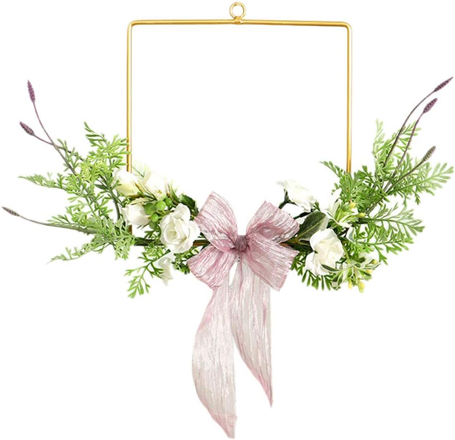 WINLISTING 2019 Beautiful Hot Sale Hanging Planter Flower Basket, Artificial Flower Pots Hanger Wall Hanging Basket Rack, Home Garden Decor Hanging Baskets (D)