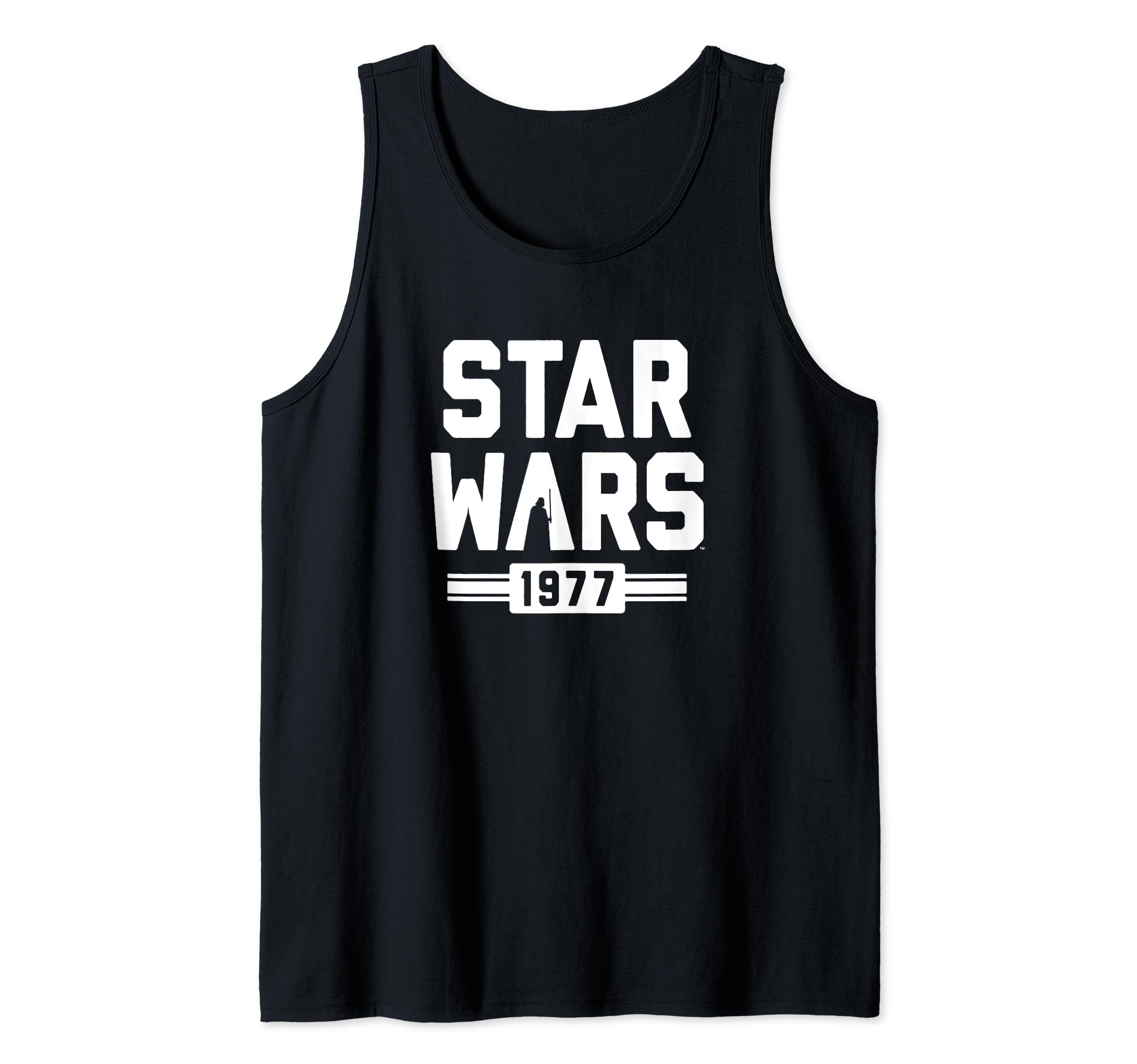 Star Wars Retro 1977 Vader Silhouette Vintage Tank Top