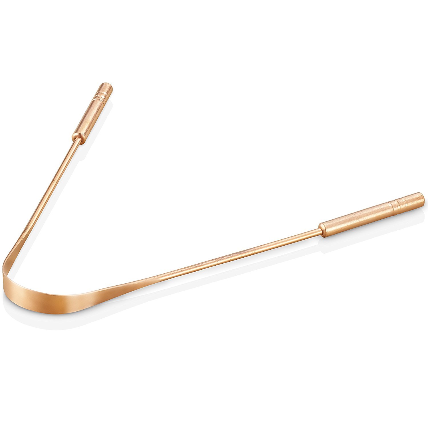 Ayurvedic Copper Tongue Cleaner/Scraper - Premium (Copper)
