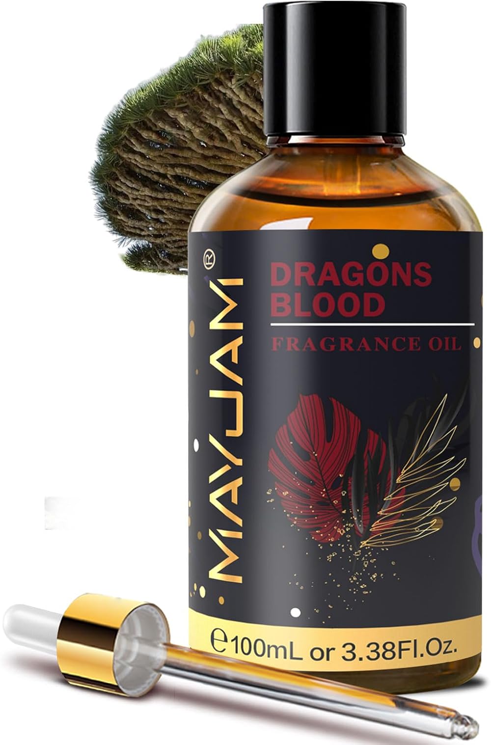 MAYJAM Dragons Blood Fragrance Oil 100ML with Glass Dropper Diffuser Oil