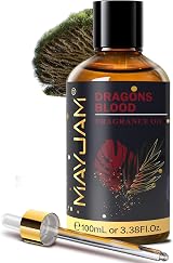 MAYJAM Dragons Blood Fragrance Oil 100ML with Glass Dropper Diffuser Oil