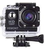 Caméra D’action Vivitar Full HD Rouge – 12MP, étanche, Idéale Pour Les Sports Extrêmes